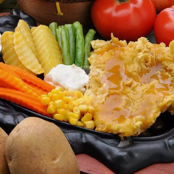 BEEF STEAK + ANEKA JUS SEGAR (KECUALI NAGA MERAH)